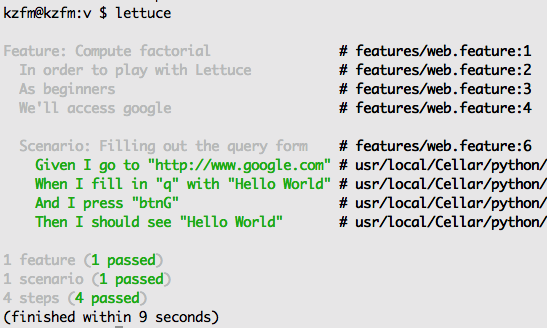 lettuce webdriver