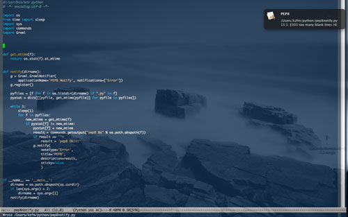 pep8notify
